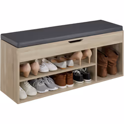 TecTake 403625 scarpiera Legno