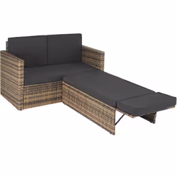 TecTake 403688 divano Marrone
