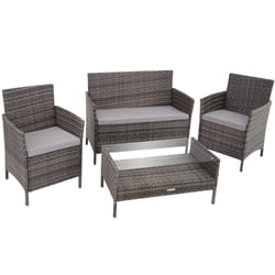 TecTake 403691 set mobili da esterno Grigio