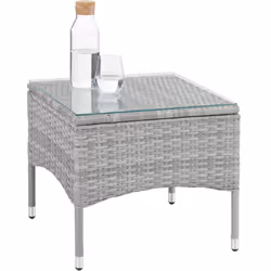 TecTake 403702 set mobili da esterno Grigio