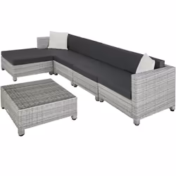TecTake 403742 divano 5 seduta(e) Grigio