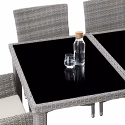 TecTake 403752 set mobili da esterno Grigio - Vista aggiuntiva 5