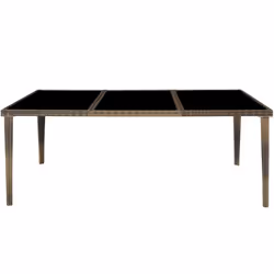 TecTake 403753 set mobili da esterno Marrone - Vista aggiuntiva 8