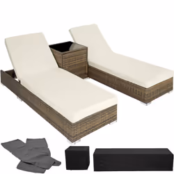 TecTake 403771, Alluminio, Poliestere