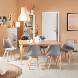 TecTake 403810 set di mobili per soggiorno Bianco