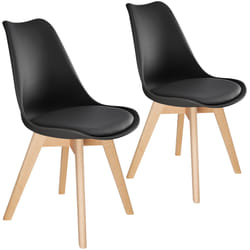 TecTake 403811 set di mobili per soggiorno Nero
