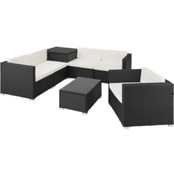 TecTake 403828 set mobili da esterno Nero