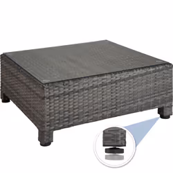 TecTake 403835 divano 5 seduta(e) Grigio