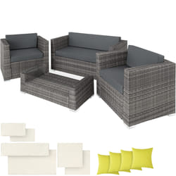 TecTake 403843 divano 4 seduta(e) Grigio