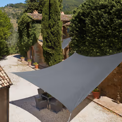 TecTake 403893 vela ombreggiante Grigio