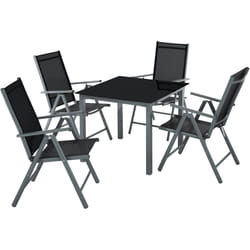 TecTake 403905 set mobili da esterno Grigio