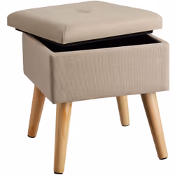 TecTake 403978, Sabbia, Poliestere, MDF