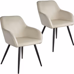 TecTake 404046, Nero, 2 seduta(e)