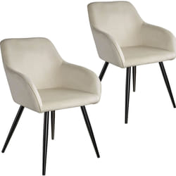 TecTake 404046 set di mobili per soggiorno Nero