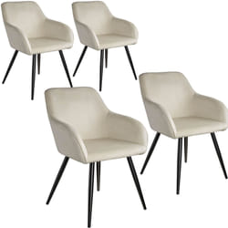 TecTake 404047 set di mobili per soggiorno Nero