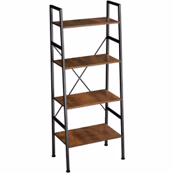 TecTake 404146, Acciaio, MDF, Legno