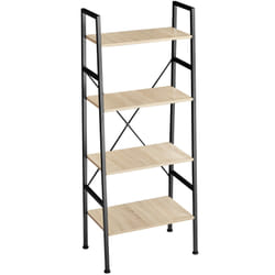TecTake 404147 scaffale Acciaio, MDF Legno