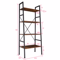 TecTake 404148 Scaffale e ripiano industriali Legno - Vista aggiuntiva 6
