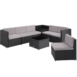 TecTake 404233 divano Nero
