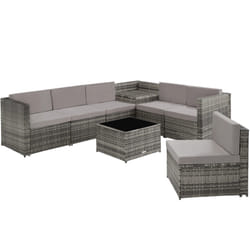 TecTake 404234 divano Grigio
