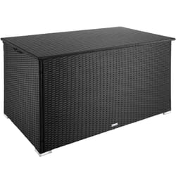 TecTake 404243 scatola di conservazione Alluminio Nero