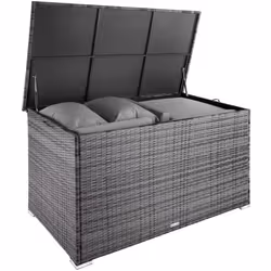 TecTake 404245 scatola di conservazione Alluminio Grigio