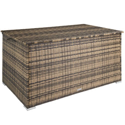 TecTake 404247 scatola di conservazione Alluminio Marrone