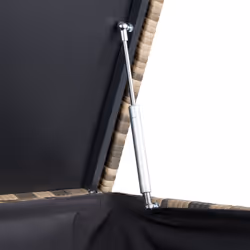 TecTake 404247 scatola di conservazione Alluminio Marrone