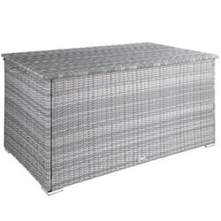 TecTake 404248 scatola di conservazione Alluminio Grigio