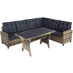 TecTake 404251 divano Marrone