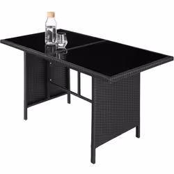 TecTake 404252, Esterno, Nero