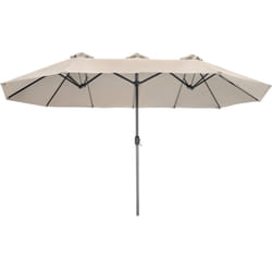 TecTake 404253 ombrellone da cortile Beige
