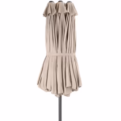 TecTake 404253 ombrellone da cortile Beige