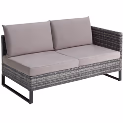 TecTake 404301 divano Grigio - Vista aggiuntiva 5