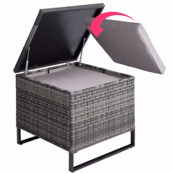 TecTake 404301 divano Grigio - Vista aggiuntiva 6