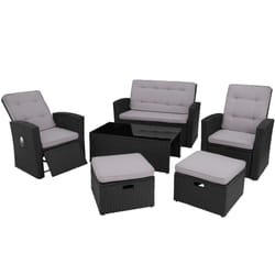 TecTake 404303 divano Nero
