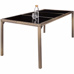 TecTake 404329 set mobili da esterno Grigio, Marrone - Vista aggiuntiva 6