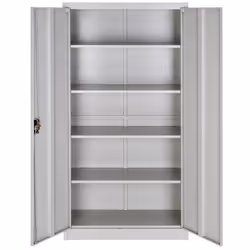 TecTake 404377 schedario e accessori Acciaio Grigio - Vista aggiuntiva 5