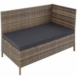 TecTake 404399 divano Marrone