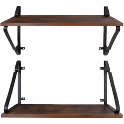 TecTake 404427 scaffale Acciaio Legno