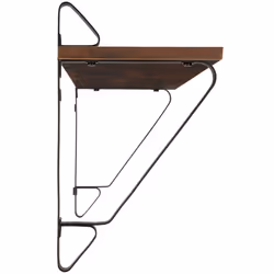 TecTake 404427 scaffale Acciaio Legno