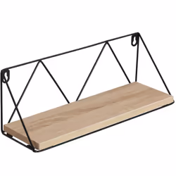 TecTake 404432 scaffale Acciaio Legno