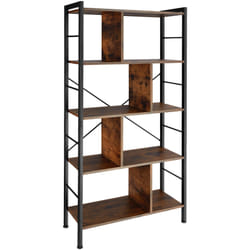 TecTake 404545 scaffale Acciaio, Plastica Legno