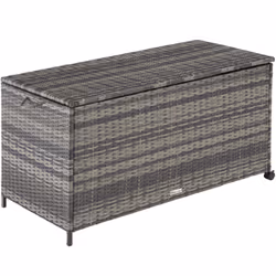 TecTake 404555, Grigio, Poliestere, Alluminio