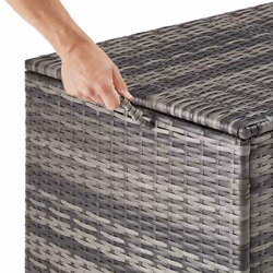 TecTake 404555 scatola di conservazione Poliestere, Alluminio Grigio - Vista aggiuntiva 4