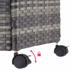 TecTake 404555 scatola di conservazione Poliestere, Alluminio Grigio - Vista aggiuntiva 5