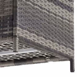 TecTake 404555 scatola di conservazione Poliestere, Alluminio Grigio - Vista aggiuntiva 6