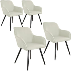 TecTake 404675 set di mobili per soggiorno Nero