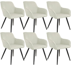 TecTake 404676 set di mobili per soggiorno Nero