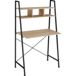 Tectake - Scrivania Exeter 85,5x46,5x140cm - Scrivania, tavolo da lavoro, tavolo da ufficio